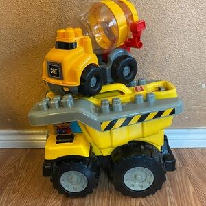 Yellow Construction Toy Set - Truck Tonka & CAT